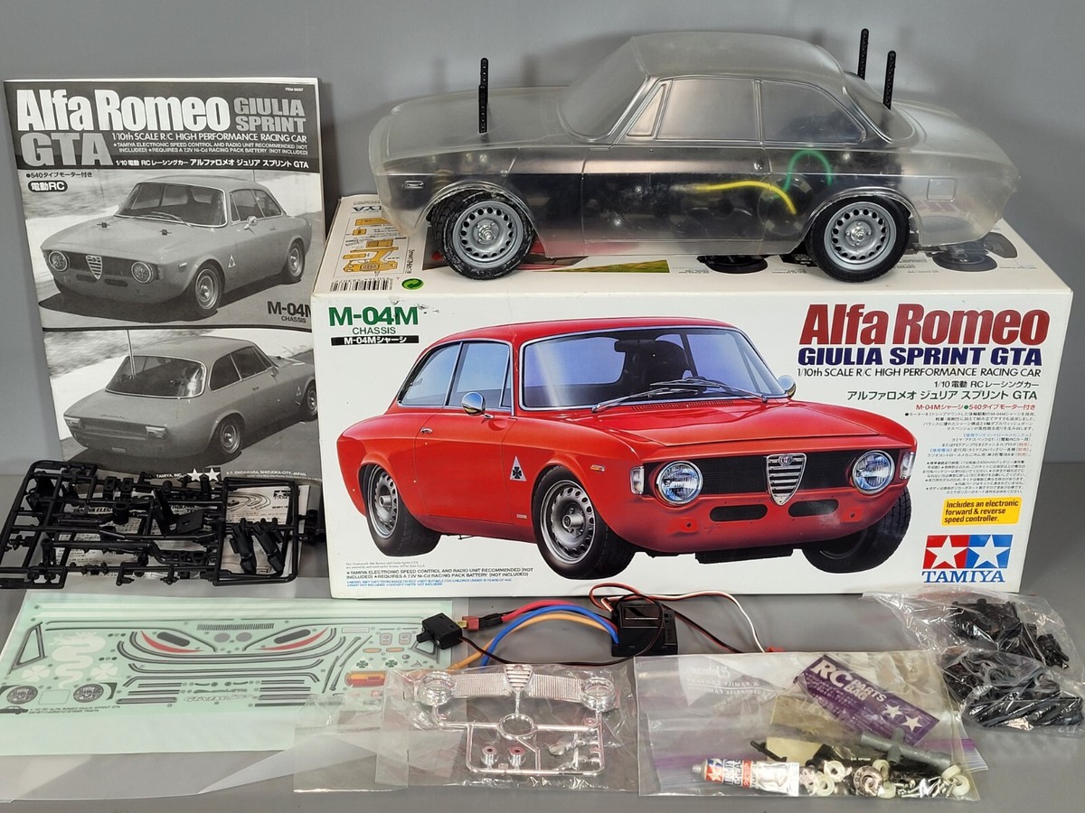 タミヤ M-04M Alfa Romeo GIULIA SPRINT GTA Rc Alfa Romeo Giulia Sprint M04 / Tamiya USA