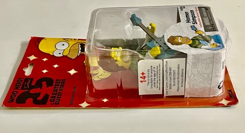 Homer Simpson Figure The Simpsons 25 Greatest Guest Stars Kurt Cobain Grunge - Picture 14 of 16