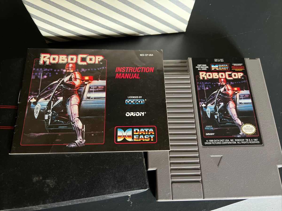 Nes Playthrough Robocop Nes Review Vintage NES RoboCop Nintendo