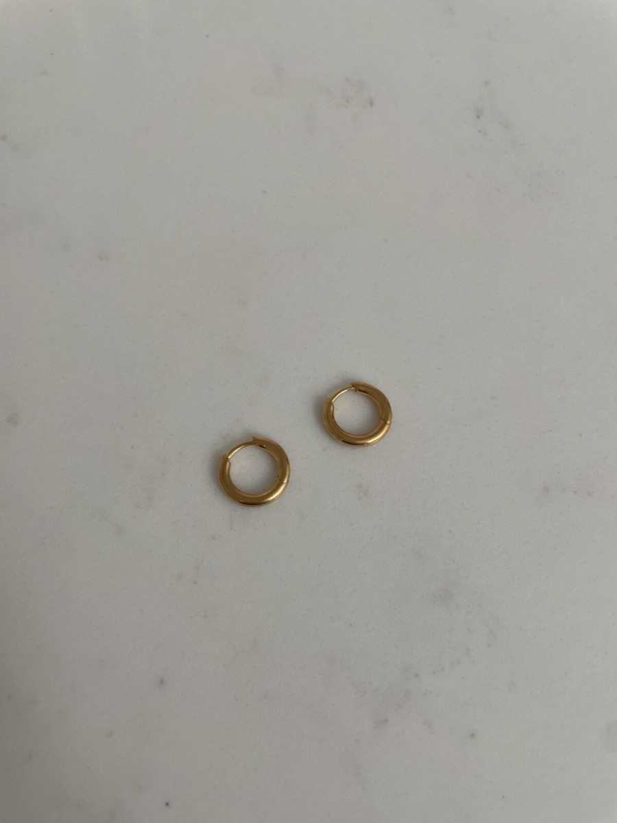 【片耳】TOM WOOD CLASSIC HOOPS SMALL GOLD Classic Hoop Small Gold - Tom Wood Project Official Online Store