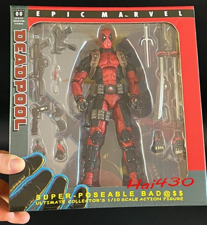 Figura de acción modelo NECA X-Men Deadpool Ultimate Collector's 8" nueva en caja Foto 2 de 4