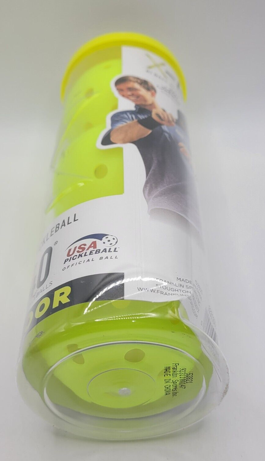Franklin 3 Pack Pickleballs X-40 Outdoor Optic NEW Tube