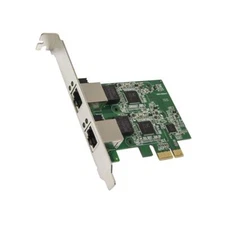 Syba Dual 2.5 Gigabit Ethernet PCI-E Card RJ45 LAN Low Profile SD-PEX24066