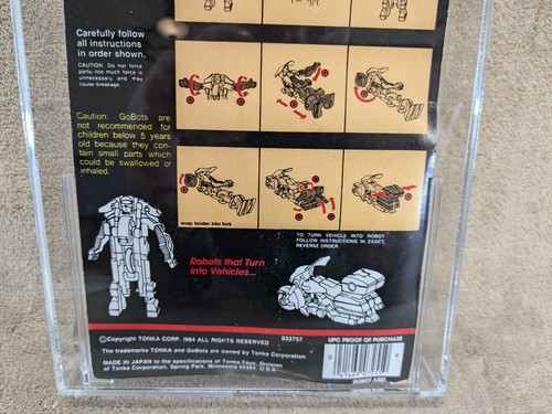 1985 Tonka Go Bots Guardian: Night Ranger 30 CAS Graded 80 VTG - Picture 14 of 23