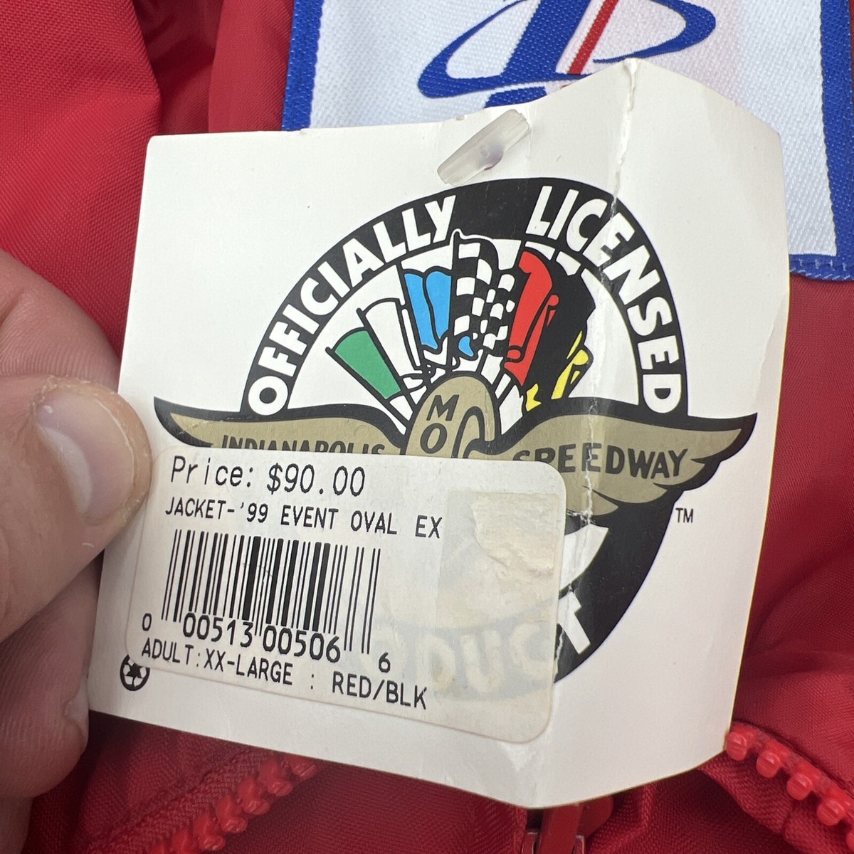 70s Indy インディ500 レーシングチームナイロン ジャケット L ビンテージ70's○HONDAナイロンレーシングジャケットsize M