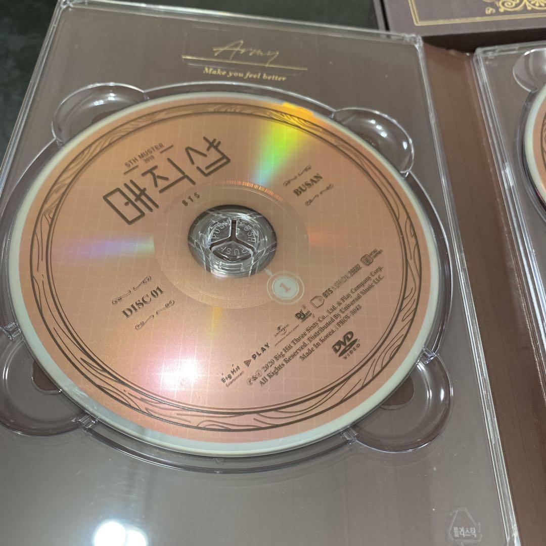 Bts Dvd Magic Shop Busan Seoul 4 Disc Set With Japanese