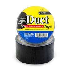 BAZIC 1.88" X 10 Yards Black Duct Tape