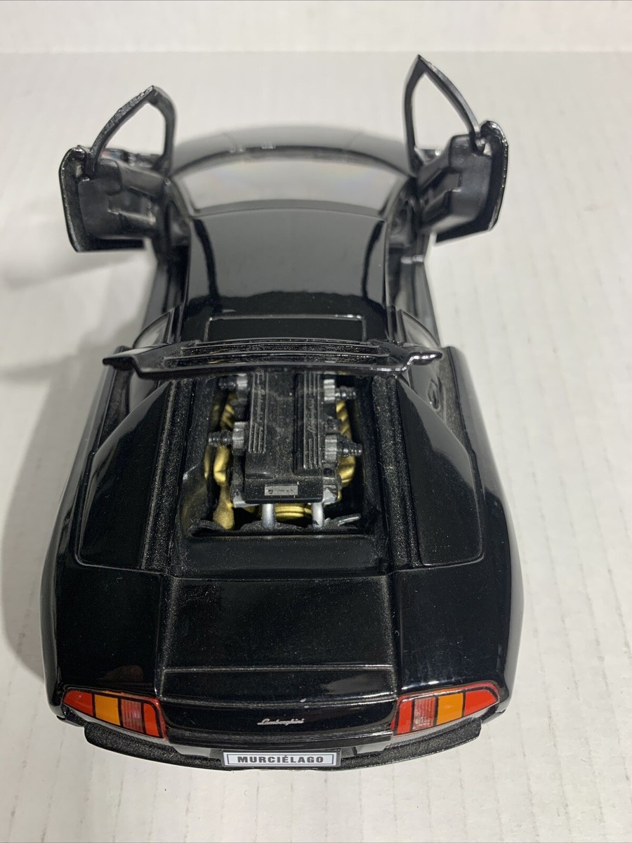 Lamborghini Murcielago yellow diecast model car Welly 1 24