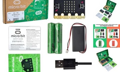  Micro:bit V2 Go Kit Original Micro bit V2 Starter Kit, with Microbit v2.2, 