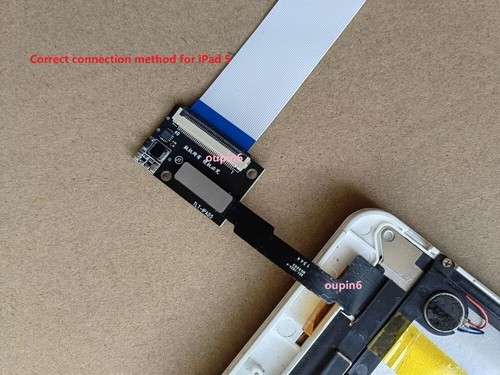 For Ipad 5 1536X2048 driver board KIT EDP 2 Type-C mini HD-MI USB-C LED Panel - Picture 5 of 13