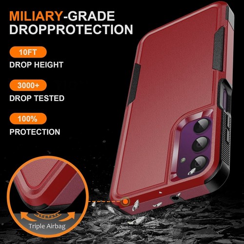 Coque téléphone résistante + verre trempé pour Samsung Galaxy A16 5G A15 A14 - Photo 23 sur 49