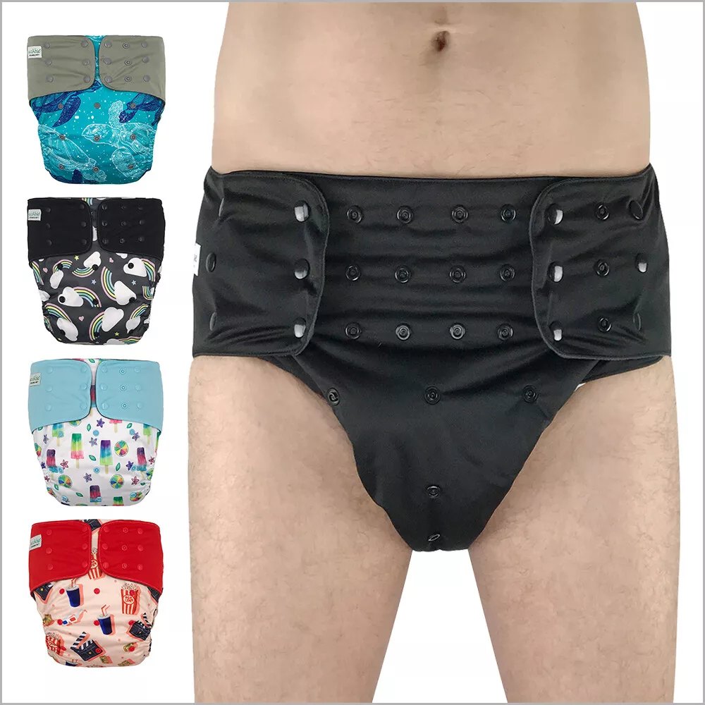 Pocket Cloth Diaper for Incontinence Special Needs Briefs for Adults Men Women
