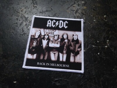 AC/DC Patch Hard Rock, Bluesrock, Rock  n  Roll Krokus Kutte Poison 666679