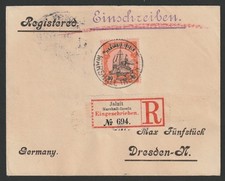 Marshall Inseln R- Brief Minr. 18 &deg;  Jaluit 11.3.06 nach Dresden