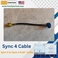 Cable For Sync 3 to Sync 4 Ford 8.46" Screen Display Radio Navigation US LVDS