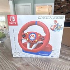 Hori Mario Kart Racing Wheel Pro Mini Programmable Foot Pedals for Switch