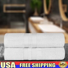 Ultra Soft Cotton Highly Absorbent Bath Towels Set Quick Dry Home Essentials New