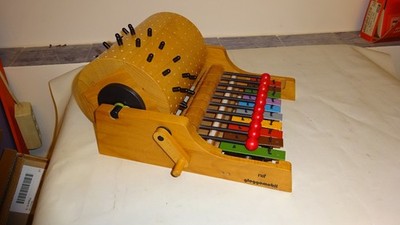 NAEF Gloggomobil Holzlernspielzeug für junge Komponisten selten zu finden