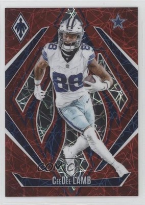 2024 Panini Phoenix Red Lazer /199 CeeDee Lamb #21 1n5y