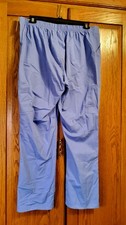 Scrubstar Large Scrub Pants New With Tags, Blue, 30 Inseam, Drawstring B3