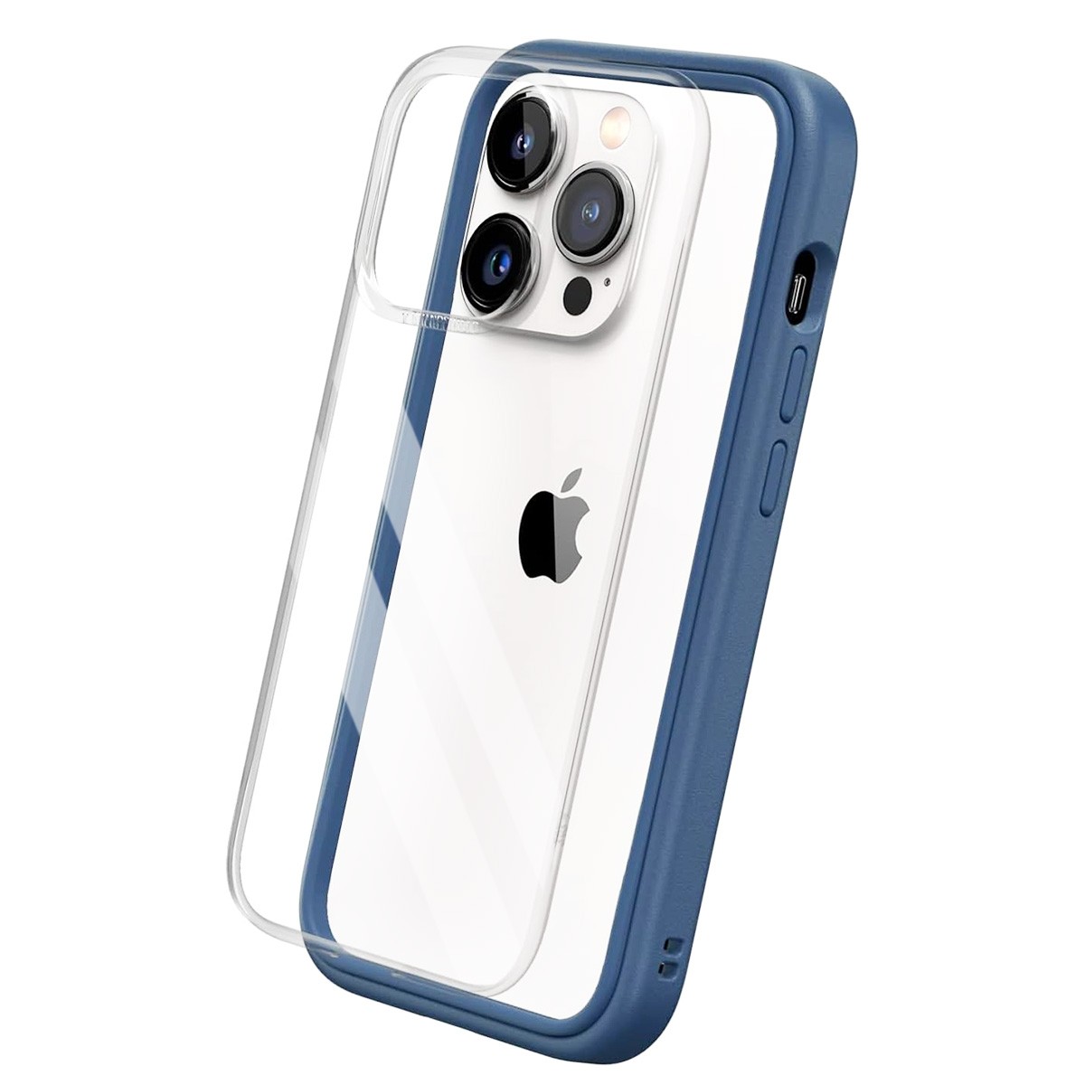 Coque antichoc iPhone 14 Pro Max Rhinoshield Mod NX bleue ultra résistante