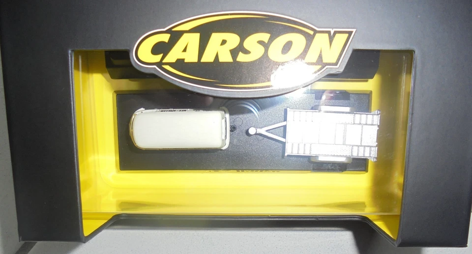 Carson - 1:87 - VW T1 Bus furgoneta con remolque - gris - 2,4 GHz - 100% RTR - Imagen 4 de 4