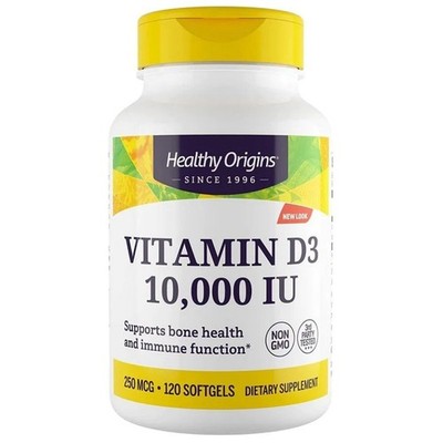 Gesunde Originis Vitamin D3 10000 IU - 120 Kapseln