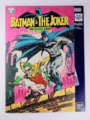 Batman & The Joker - DC Comic Cover Poster Sammlung Bandai aus Japan