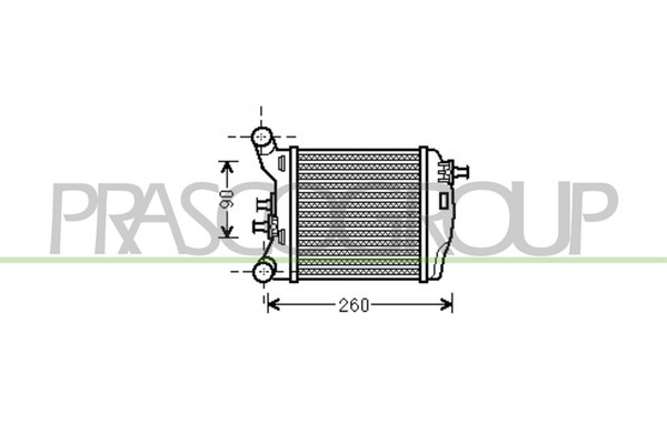 Prasco LadeluftküHler KüHler LLK FüR Fiat 500/595/695 1.4 500C/595C/695C 312-image