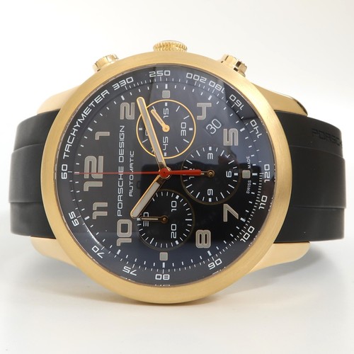 Cronógrafo de tablero de instrumentos Porsche Design oro macizo de 18 quilates 42 mm 6612,69/2 - Imagen 2 de 9