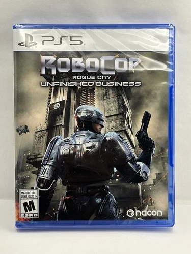 RoboCop: Rogue City Unfinished Business (Sony PlayStation 5, 2025) Brand New USA