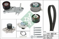INA Wasserpumpe + Zahnriemensatz 530 0762 30 FüR Volvo