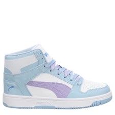 Big Kid's Puma Rebound Layup Parfumee JR Haute Tropic-Violet-Blue 403932 01