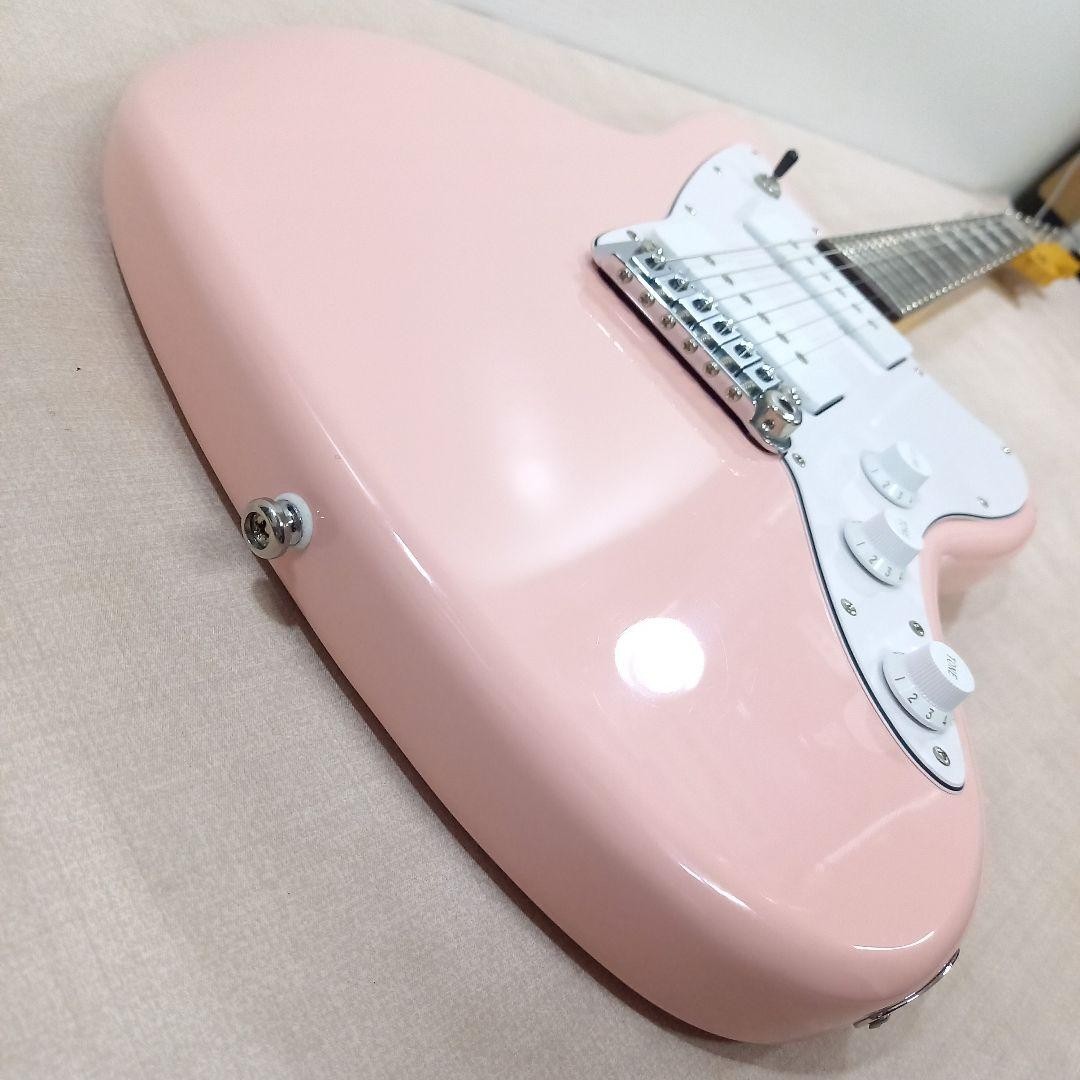 Electric Guitar Jazzmaster G&L Doheny Tribute MFD Tremolo Pink