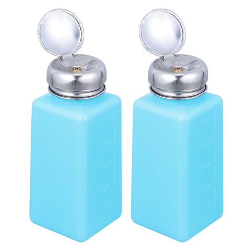  2 szt. Butelka z pompką z alkoholem do użytku domowego Mała butelka z lakierem do paznokci - Zdjęcie 5 z 14