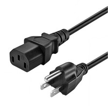 AC Power Cord Cable for Dell U2410 E2009W 2709W E2210H P2310H ST2010 LCD Monitor