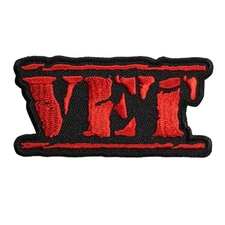 Vet Old Stamper Embroidered Iron On Patch - Biker Military Veteran 120-D