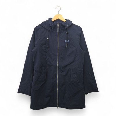 Jack Wolfskin Women s Dakar Parka Outerwear Jacket Small Navy Performance NWT