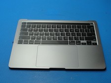 MacBook Pro 13  A2251 2020 MWP42LL/A Top Case Palmrest w/Battery Gray 661-15956