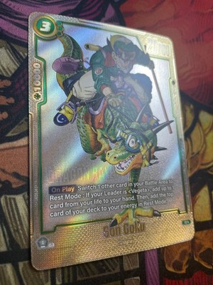 Son Goku R** Dragonball Manga Booster 01 SB01-023 Super ALTERNATE