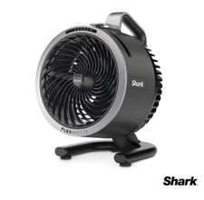 Shark FlexBreeze HydroGo Misting Quiet Fan Indoor - Outdoor in Charcoal FA050UK