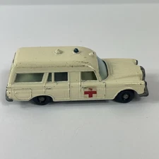 Vintage Matchbox Lesney Mercedes Ambulance White Lesney