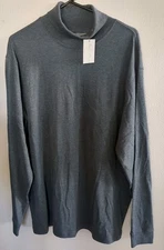 Mens Daniel Cremieux Signature Collection PimaCotton Long Sleeve Turtleneck  NEW