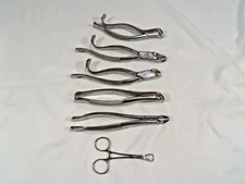 Tarno DENTAL EXTRACTION SURGIAL FORCEPS  ( LOT OF 6 ) #31