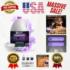 Extreme High Density Fog Machine Fluid 1 Gallon – Whiteout Effects for 700W+