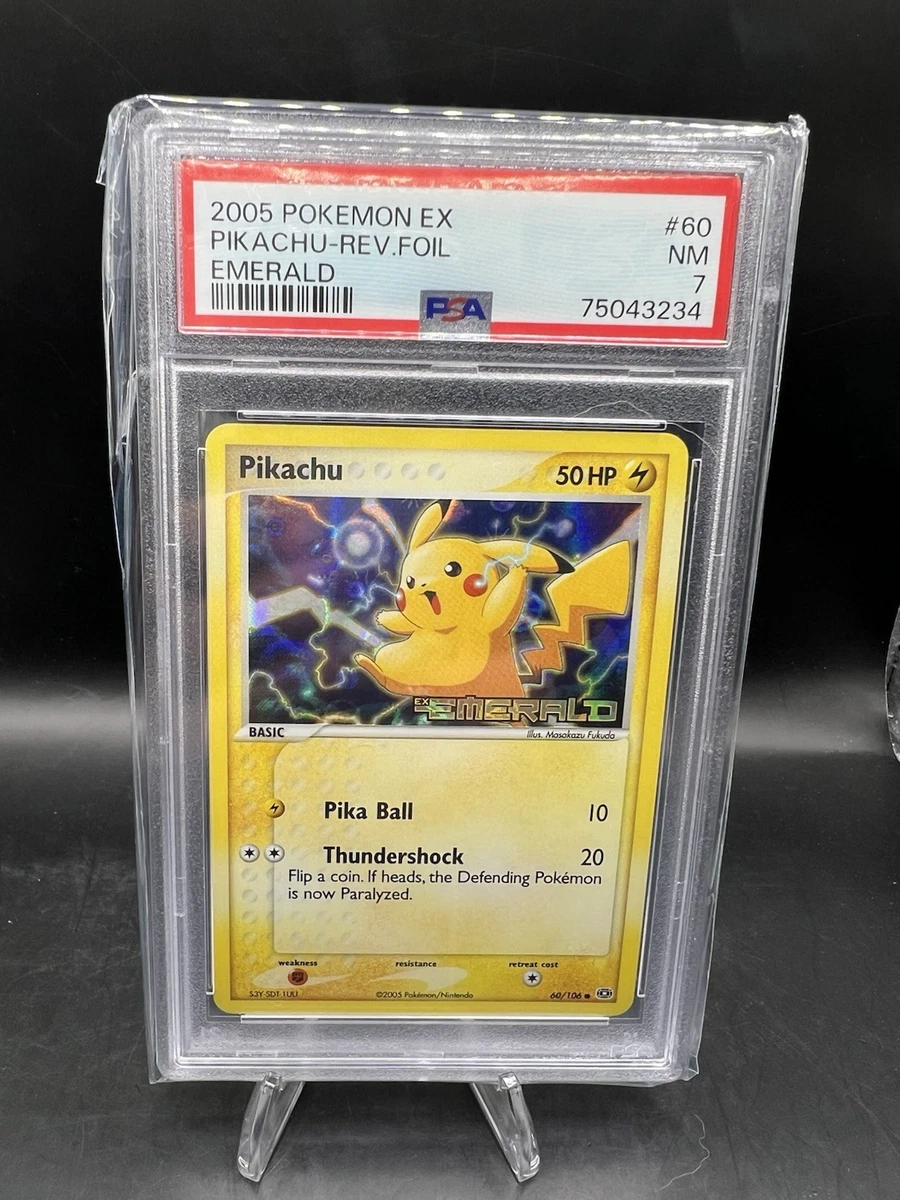 Pokémon TCG Grade 7 Pikachu Individual Collectible Card Game Cards