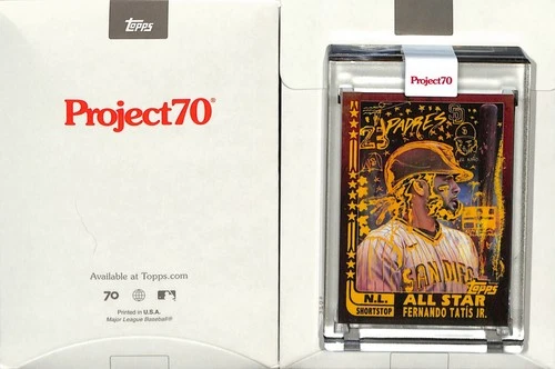 2021 TOPPS PROJECT 70 #645 1982 FERNANDO TATIS JR. - PADRES - GREGORY SIFF