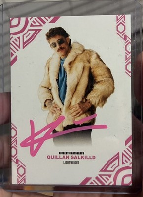 Quillan Salkilld collectors fantasy Autograph card 