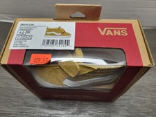 Baby VANS, Size 4, Sk8-Hi Crib Shoes, GLITTER CHAMPAGNE GOLD