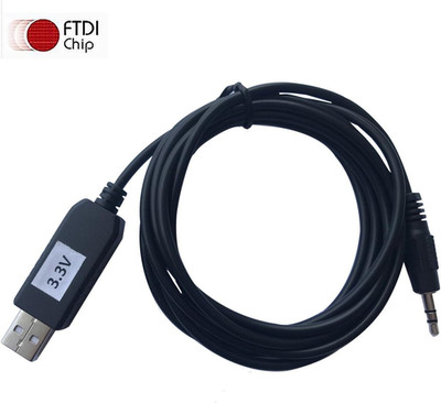 6Ft USB TTL Serial Adapter Converter Cable 3.3V/3V3 3.5Mm Stereo Jack Cable Supp